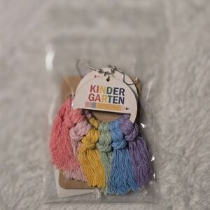 Colorful Kindergarten Tassel Earrings
